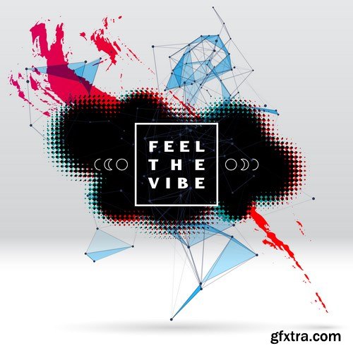 Abstract Backgrounds And Elements Of Design #3, 19xEPS