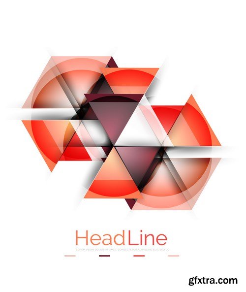 Abstract Backgrounds And Elements Of Design #3, 19xEPS