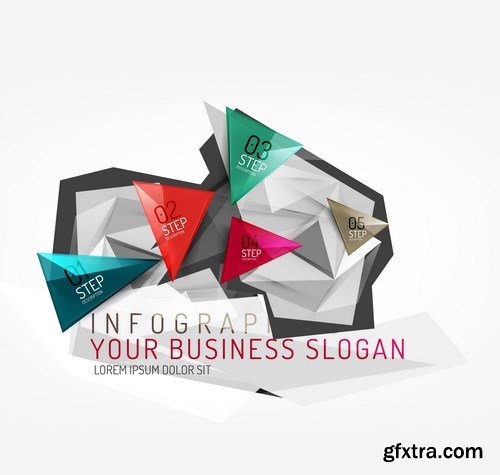 Abstract Backgrounds And Elements Of Design #3, 19xEPS