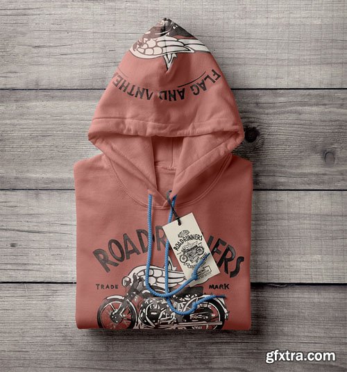Folded PSD Hoodie Sweatshirt Mockup Folded PSD Hoodie Sweatshirt Mockup