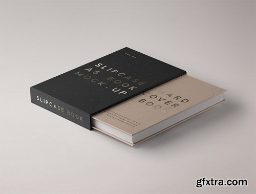 PSD Slipcase Book Mockup Vol 3 PSD Slipcase Book Mockup Vol 3