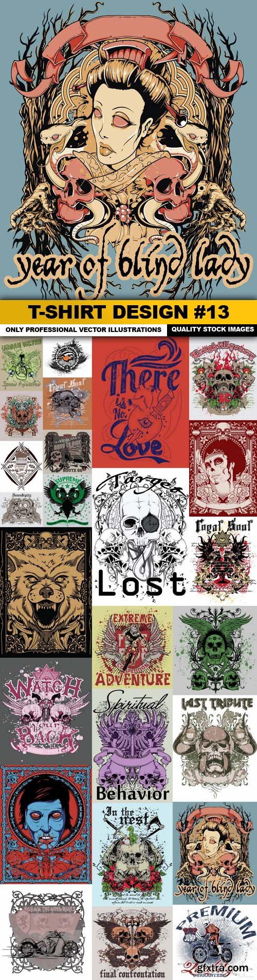 T-Shirt Design #13, 25xEPS