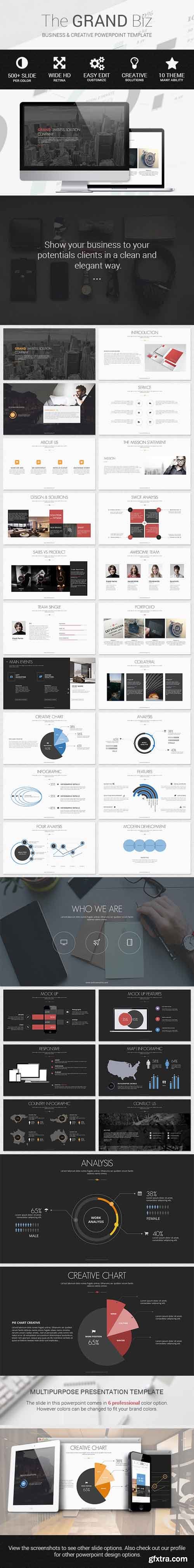 GR - Grand - Business &amp; Creative Powerpoint Template 8372594