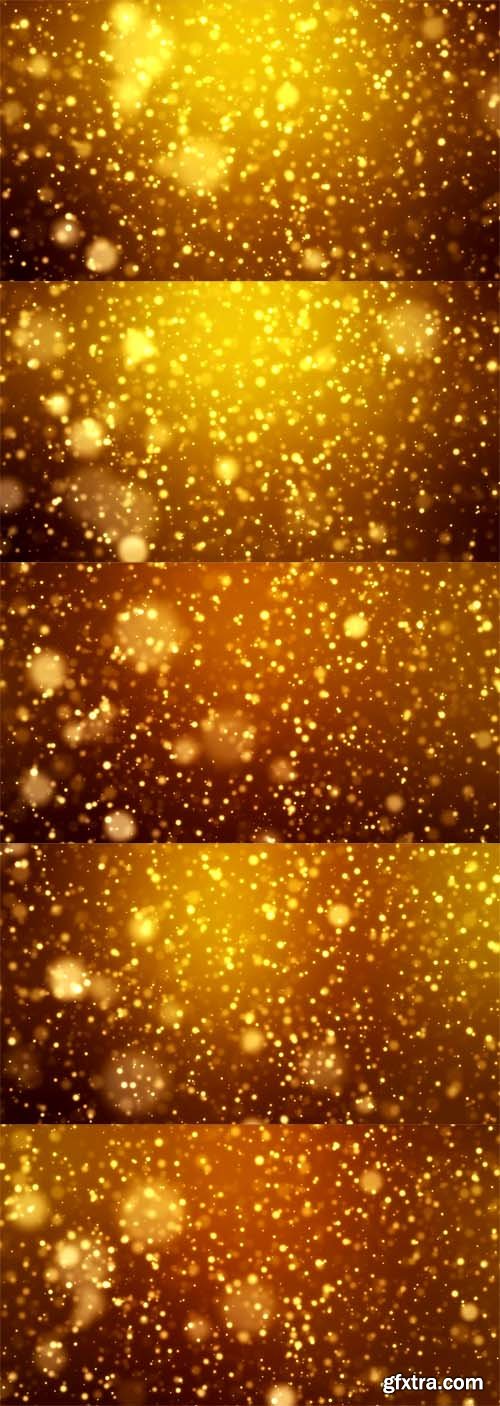Video Animation - Weihnachten - Gold - Bokeh - Hintergrund Video Animation - Weihnachten - Gold - Bokeh - Hintergrund