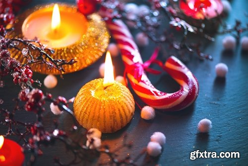 Christmas holiday background. Christmas served table - 25 UHQ JPEG