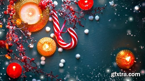 Christmas holiday background. Christmas served table - 25 UHQ JPEG