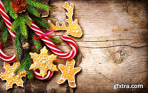 Christmas holiday background. Christmas served table - 25 UHQ JPEG