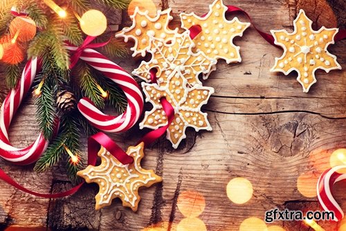 Christmas holiday background. Christmas served table - 25 UHQ JPEG