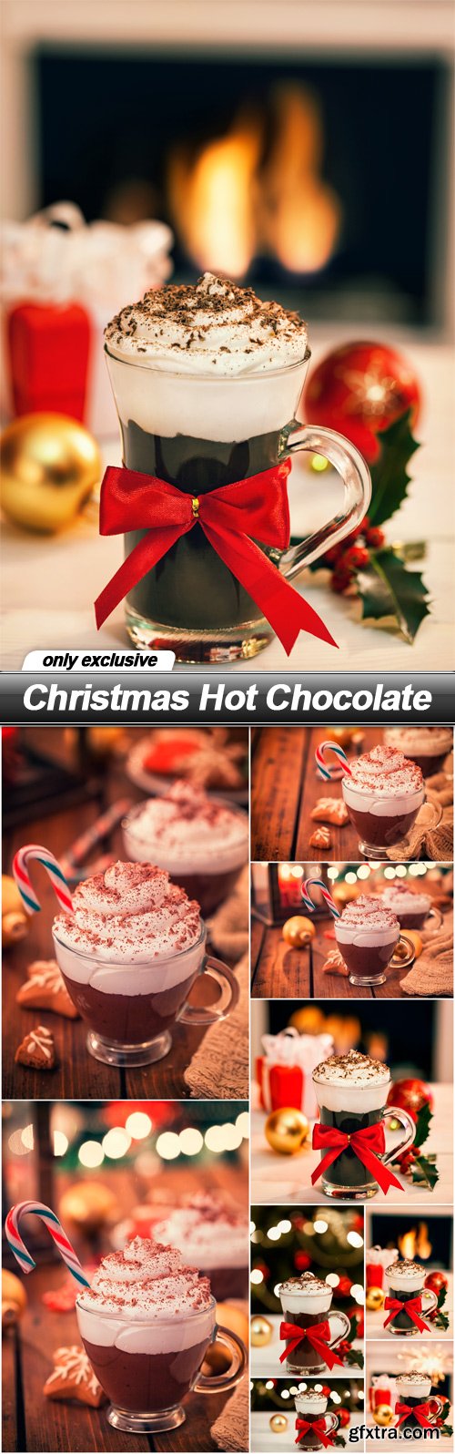 Christmas Hot Chocolate - 10 UHQ JPEG