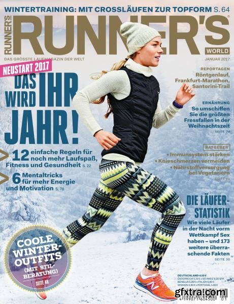 Runner\'s World Germany - Januar 2017