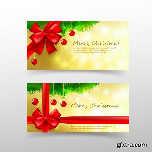Christmas Card Template Invitation 16xEPS