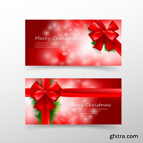 Christmas Card Template Invitation 16xEPS