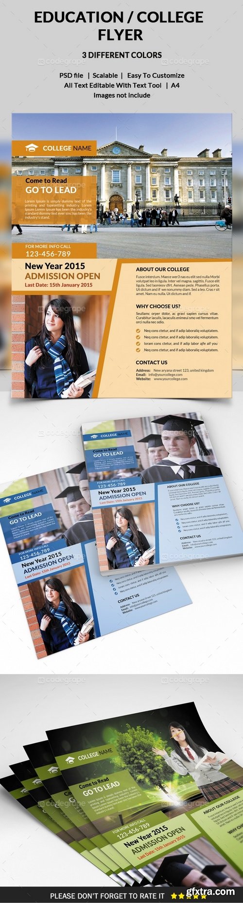 CodeGrape - Education Flyer Template 5152 CodeGrape - Education Flyer Template 5152