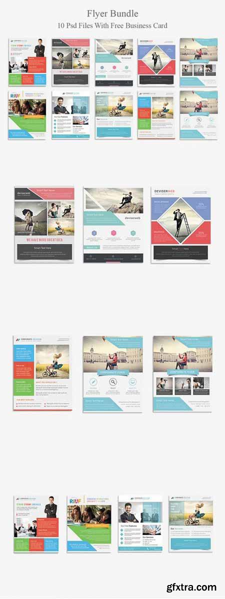 CM - Flyer Bundle With Business Card 337527 CM - Flyer Bundle With Business Card 337527