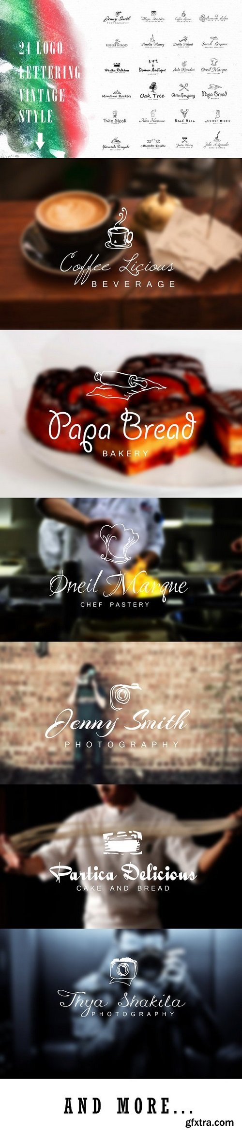 CM - 24 Logo Lettering Vintage Style 254583 CM - 24 Logo Lettering Vintage Style 254583