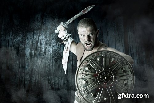 Collection of Roman gladiator medieval warrior a Spartan armor sword shield 25 HQ Jpeg