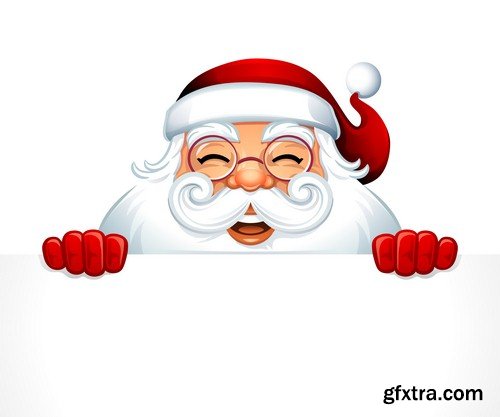 Santa Claus illustration - 5 EPS