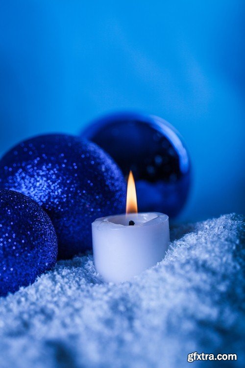 Christmas candles 1 - 6 UHQ JPEG
