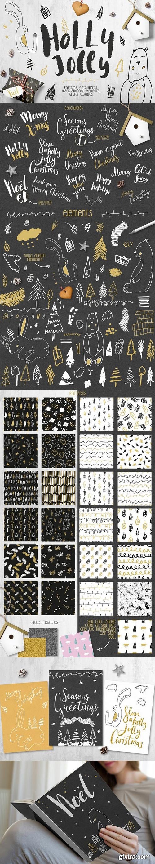 CM - Holly Jolly Collection • Patterns 1088570