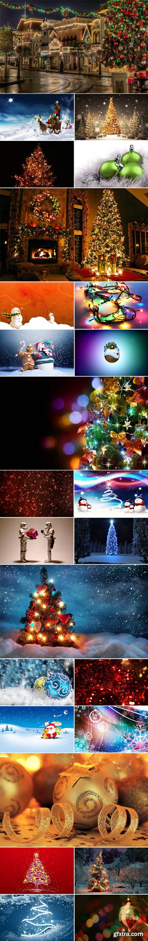 25 Super HD Christmas Wallpapers + 25 Christmas Facebook Covers