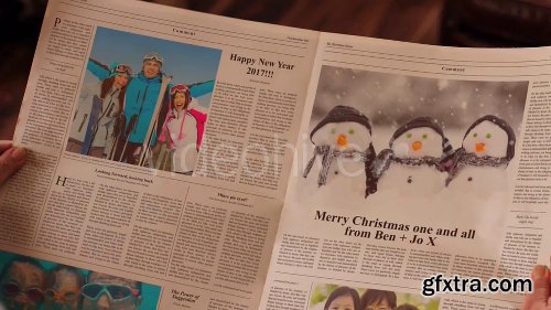 Videohive Santa&rsquo;s Christmas Newsletter 18914499