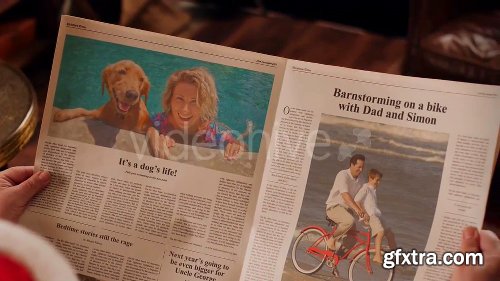 Videohive Santa&rsquo;s Christmas Newsletter 18914499