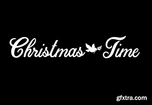 Christmas Time font (only letters)