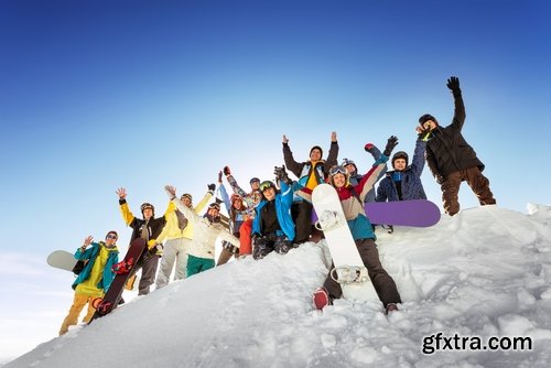 Collection of ski snowboard snow slope mountain resort skier sportsman 25 HQ Jpeg