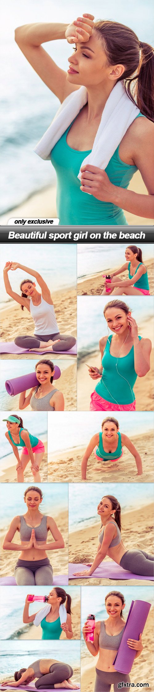 Beautiful sport girl on the beach - 12 UHQ JPEG Beautiful sport girl on the beach - 12 UHQ JPEG