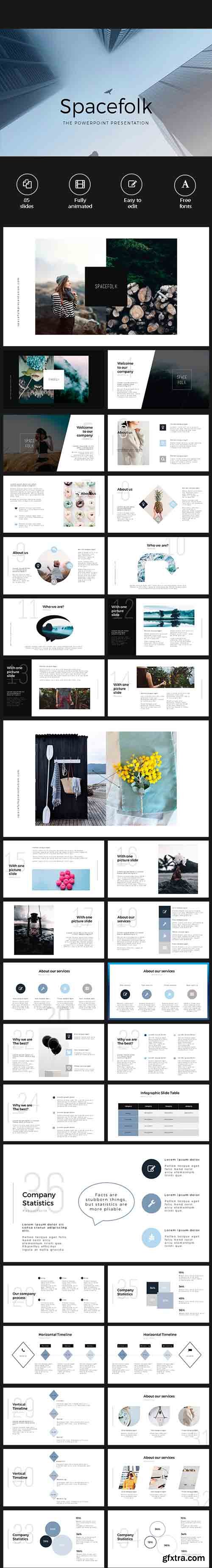 GR - Business &amp; Modern Spacefolk Presentation 18178269