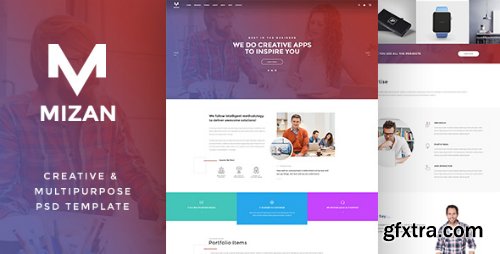 ThemeForest - MIZAN - Creative & Multipurpose PSD 18404629 ThemeForest - MIZAN - Creative & Multipurpose PSD 18404629