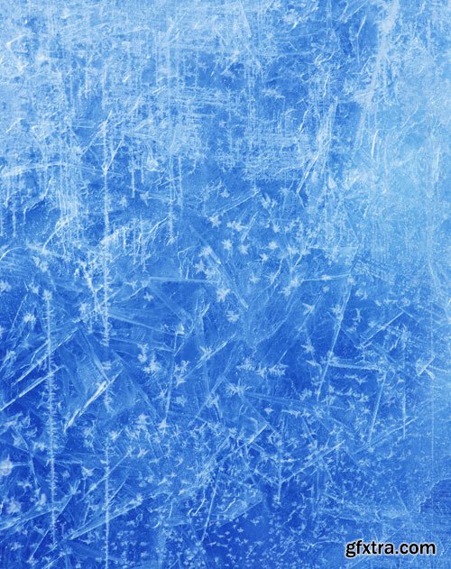 Frozen window - UHQ Stock Photo