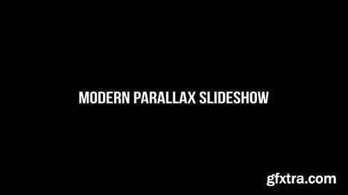 Modern Parallax Slideshow After Effects Templates