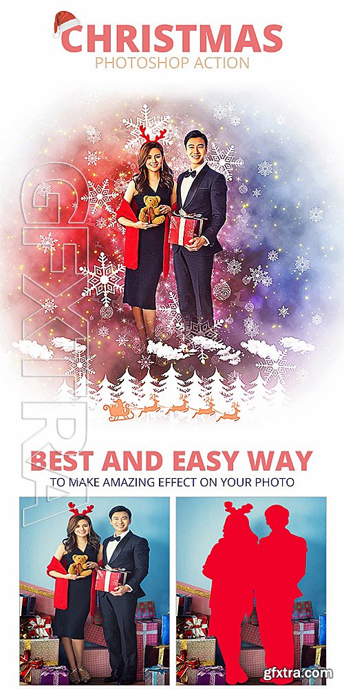 GraphicRiver - Christmas Photoshop Action 19070880