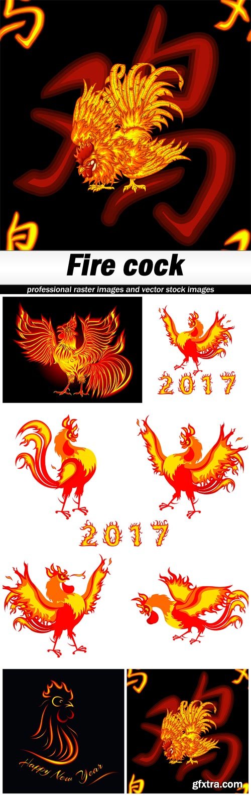 Fire cock - 5 EPS