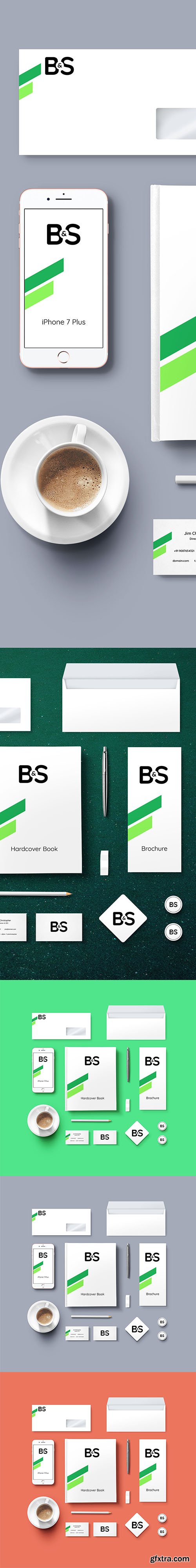PSD Mock-Up - Branding And Stationery 2016