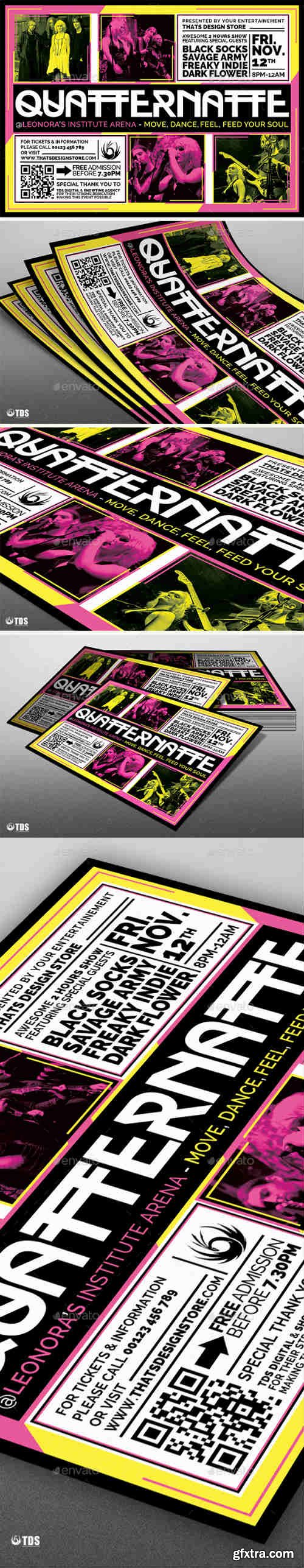 GR - Live Concert Flyer Template V17 18509175