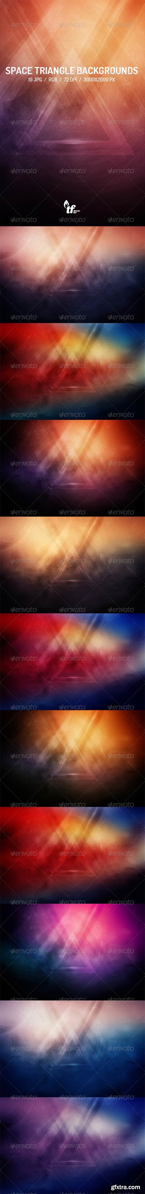 GraphicRiver - Space Triangle Backgrounds 7740567 GraphicRiver - Space Triangle Backgrounds 7740567