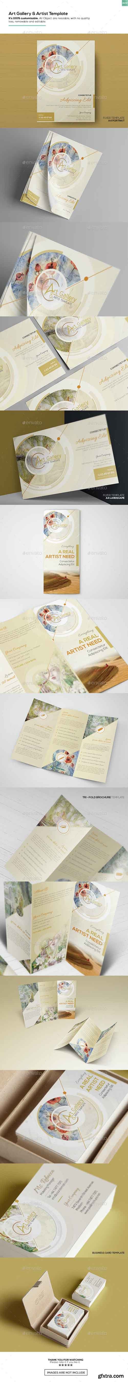 GR - Art Gallery &amp; Artist - Sets Template 15417487