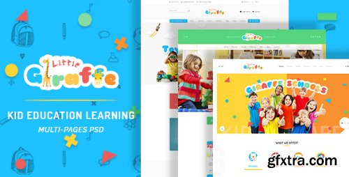 ThemeForest - Giraffe - Kid Education Learning PSD Template 18417130 ThemeForest - Giraffe - Kid Education Learning PSD Template 18417130