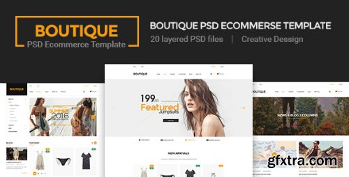 ThemeForest - Boutique - Ecommerce PSD Template 16014926 ThemeForest - Boutique - Ecommerce PSD Template 16014926
