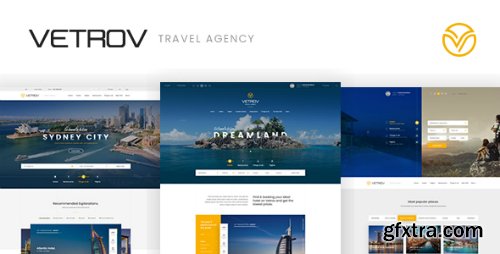 ThemeForest - Vetrov - Hotels, Tours &amp; Travel PSD Template 17527415