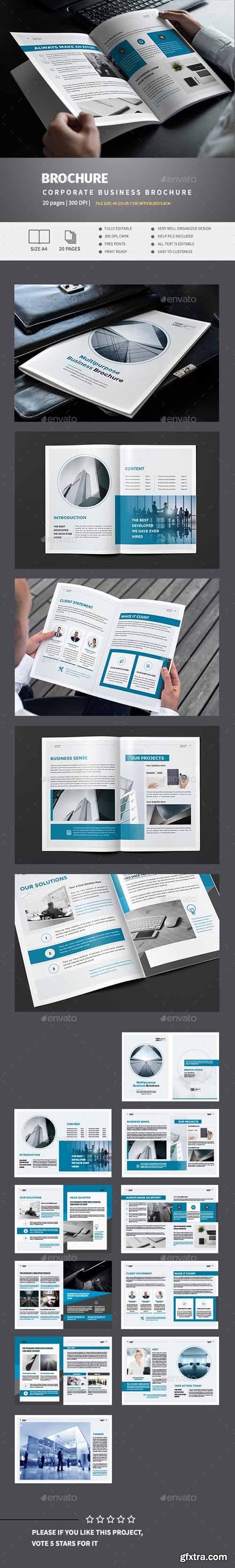 GR - Blue Business Brochure Template 15414341 GR - Blue Business Brochure Template 15414341