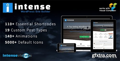 CodeCanyon Intense v2.8.7 - Shortcodes and Site Builder for WordPress 5600492