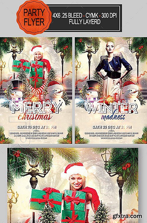 GraphicRiver - Merry Christmas Flyer 9436219