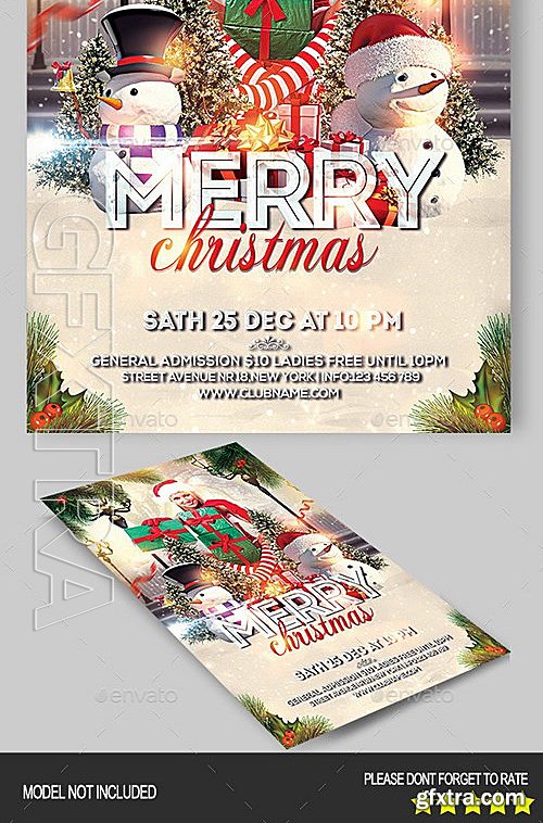 GraphicRiver - Merry Christmas Flyer 9436219