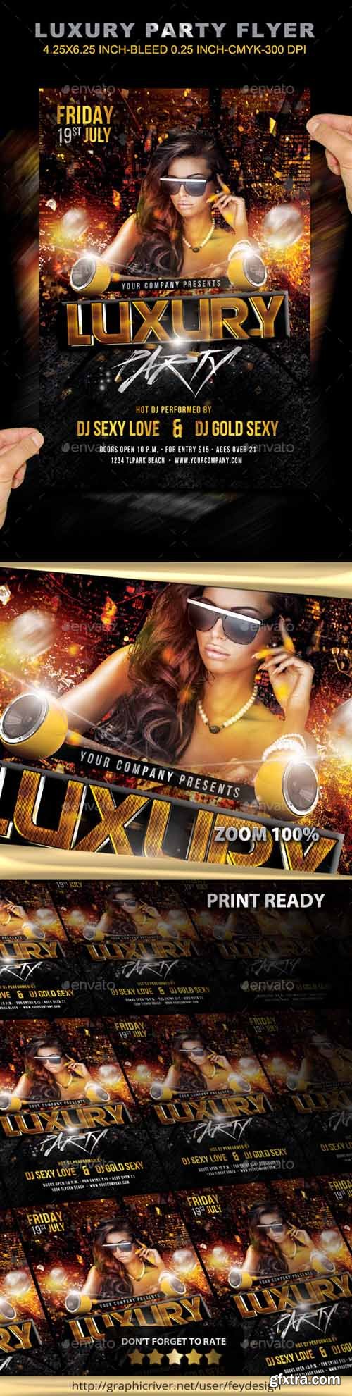 GR - Luxury Party Flyer 11759370 GR - Luxury Party Flyer 11759370