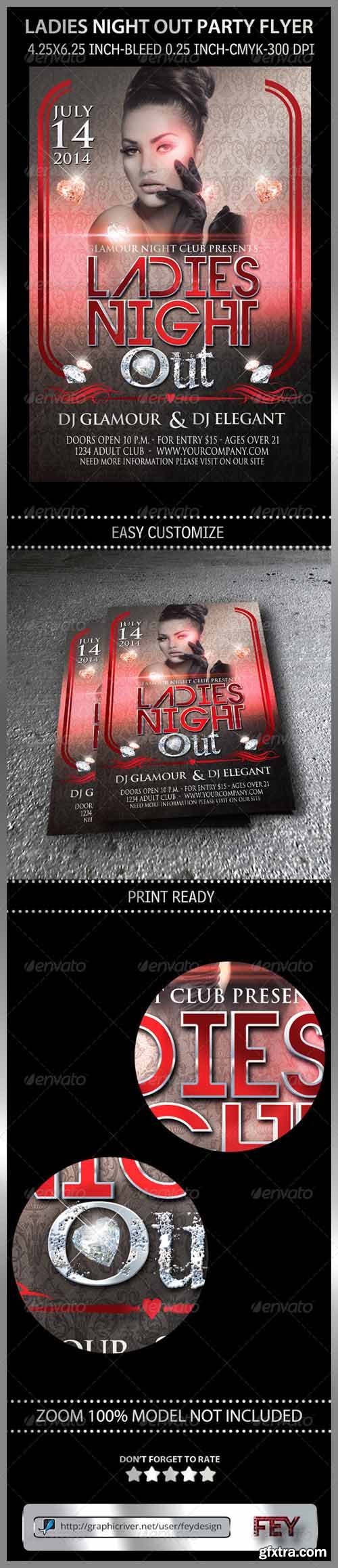 GR - Ladies Night Out Party Flyer 8064793 GR - Ladies Night Out Party Flyer 8064793