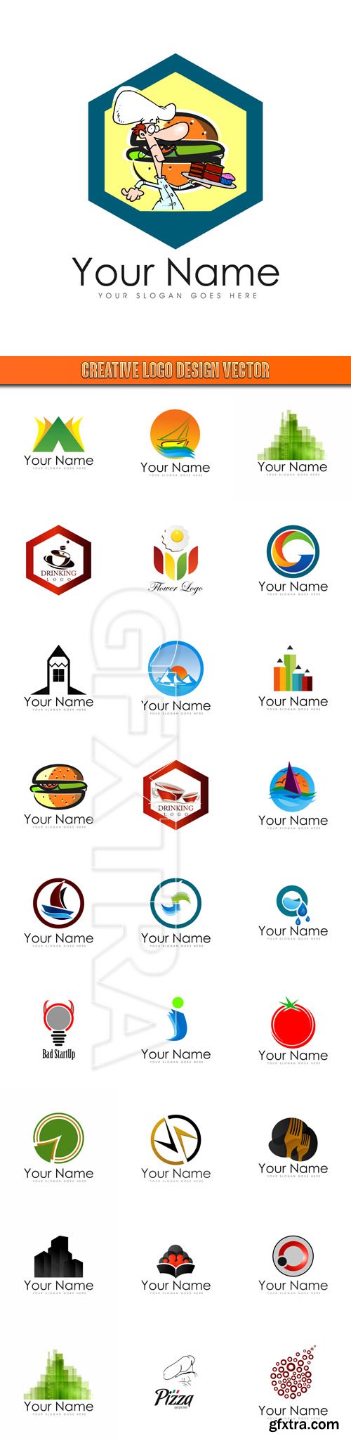 Creative Logo Design vector