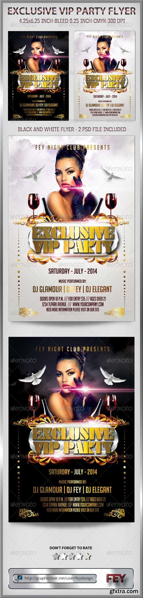 GR - Exclusive VIP Party Flyer 8275134 GR - Exclusive VIP Party Flyer 8275134